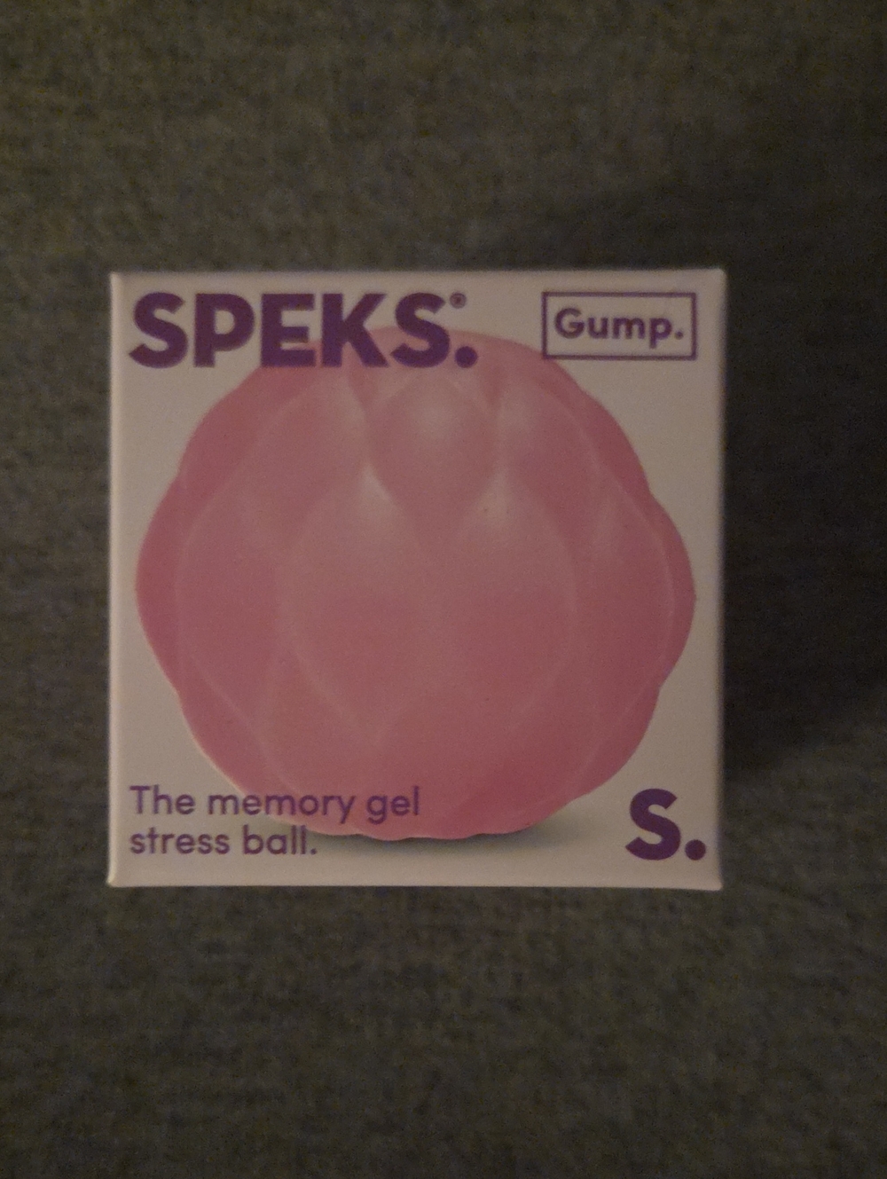 Speks Gump Pink Memory Gel Stress Toy